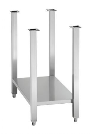 Support inox pour cuisinire  induction - 360x800x663 mm