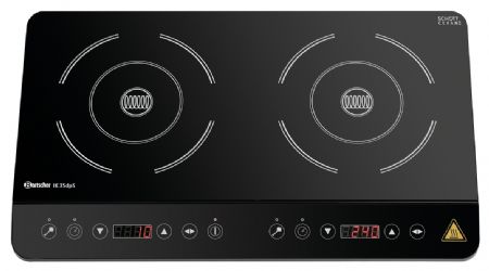 Plaque à induction IK 35dpS 2 zones 3500 W - Bartscher - 105854