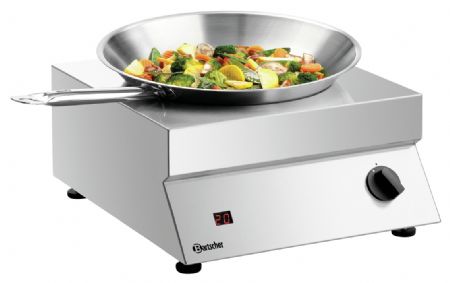 Wok à poser induction 35/293 Monophasé 3,5 kW - Bartscher - 105872