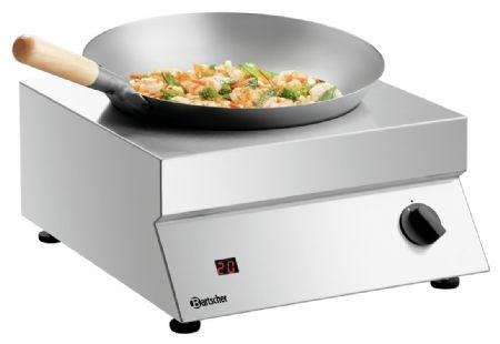 Wok à poser induction 50/293 Triphasé 5 kW - Bartscher - 105873