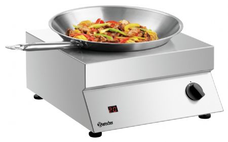 Wok à poser induction 70/293 Triphasé 7000 W - Bartscher - 105874