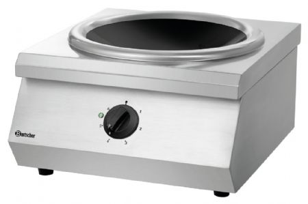 Wok à poser induction IW 80 Triphasé 8 kW - Bartscher - 105890