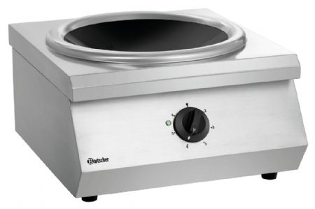 Wok à poser induction IW 80 Triphasé 8 kW - Bartscher - 105890