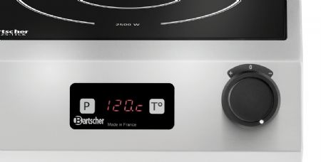 Plaque à induction IK 25-1TCK 1 zone de cuisson 2,5 kW - Bartscher - 105917