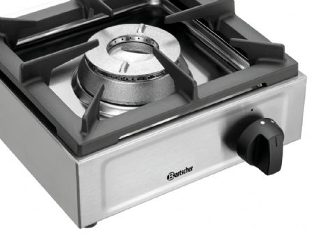 Réchaud à gaz 1K650 1 brûleur 6,5 kW - Bartscher - 1059503
