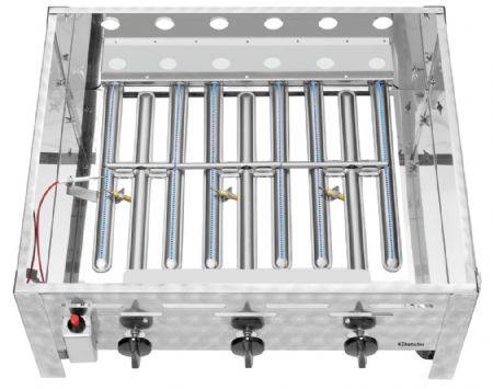 Grill combiné gaz TB1100PF - Bartscher - 1062213