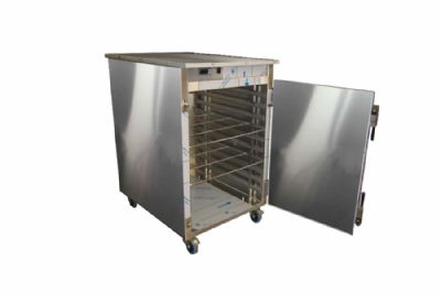 Étuve GN 2/1 mobile sur châssis roulant pour plaques