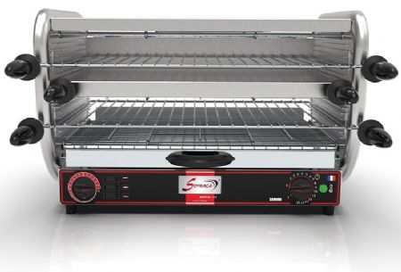 Toaster professionnel 5400 W Monophasé 3 rampes indépendantes - Sofraca - 11052-2 Toaster professionnel 5400 W Monophasé 3 rampes indépendantes - Sofraca - 11052-2