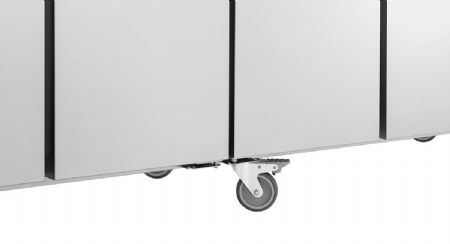 Table réfrigérée professionnelle positive 4 portes à battant capacité 1/1 GN - Bartscher - 110897