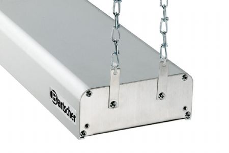 Pont chauffant IHR950 infrarouge variable sur pied ou suspendu au plafond 1070x225x65 mm - Bartscher - 114003