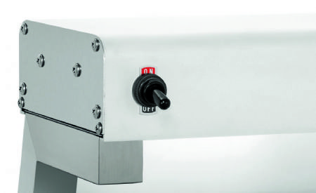 Pont thermique vitr en inox 1/1 gn - 775x430x457 mm