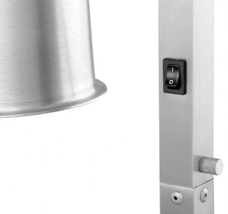 Pont thermique I3WL820 2/1 GN avec 3 lampes chauffantes - Bartscher - 114267