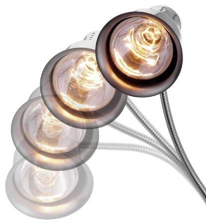 Lampe chauffante IWL250ST bras mobile infrarouge - Bartscher - 114270