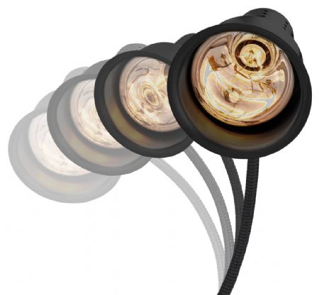 Lampe chauffante professionnelle 0,25 kW 1 chauffe acier inoxydable - Bartscher - 114305
