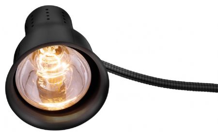Lampe chauffante professionnelle 0,25 kW 1 chauffe acier inoxydable - Bartscher - 114305