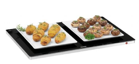 Plaque chauffante inox 1/1 GN