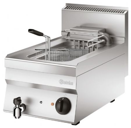 Friteuse professionnelle profondeur 650 L400, 10L - Bartscher - 115204