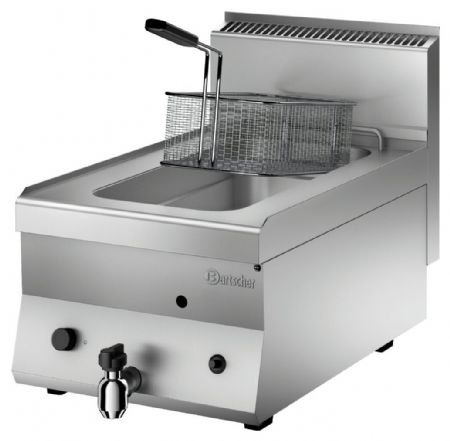 Friteuse professionnelle profondeur 650 à gaz, 8L, TG - Bartscher - 1152103