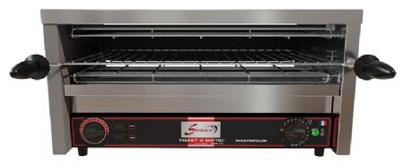 Toaster professionnel multifonctions 1 étage 2 rampes Monophasé 2,8 kW - Sofraca - 11582R-2 Toaster professionnel multifonctions 1 étage 2 rampes Monophasé 2,8 kW - Sofraca - 11582R-2