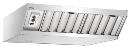Hotte Murale avec aspirante Silversteam2 905x820x230 mm - Bartscher - 116116
