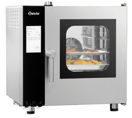 Four mixte lectrique  vapeur avec 5 niveaux 2/3 GN - 4.8 kW