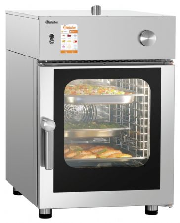 Four mixte professionnel à vapeur Silversteam-K 6110DRS - Bartscher - 117263