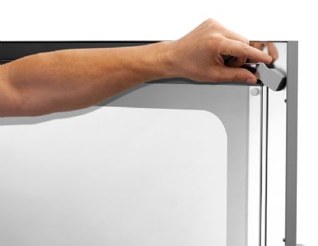 Four mixte lectrique inox  vapeur avec 5 niveaux 2/3 GN - 3.3 kW