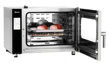 Four mixte lectrique  vapeur avec 5 niveaux 1/1 GN - 7.7 kW