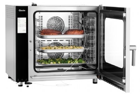 Four mixte lectrique  vapeur avec 7 niveaux 1/1 GN - 12.6 kW