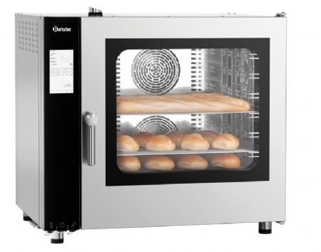 Four mixte lectrique  vapeur avec 7 niveaux 1/1 GN - 12.6 kW