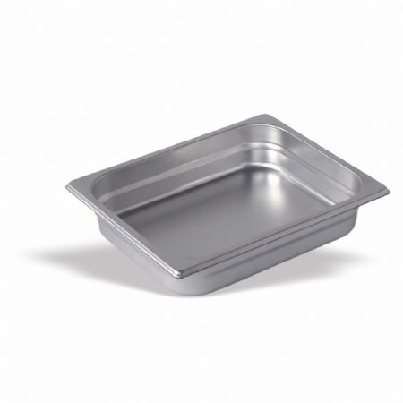 Bac gastronorme inox 18/10 GN 1/2 capacité 4,1 L - Pujadas - 120.651