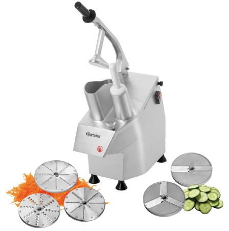 Coupe légume GMS550 en acier inoxydable avec 5 disques de coupe - Bartscher - 120325
