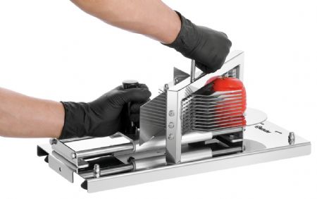 Coupe-tomates 5510 en acier inoxydable - Bartscher - 120400