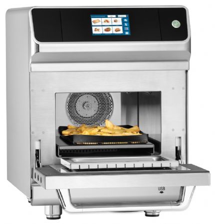 Four snacking professionnel à commandes tactiles argenté 17 litres - Bartscher - 120751