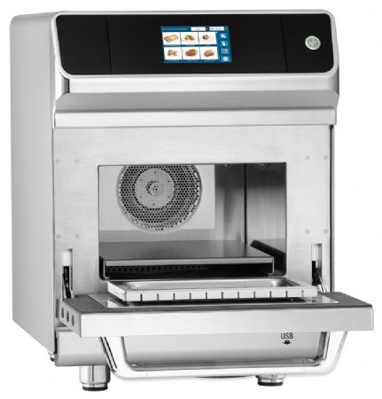 Four snacking professionnel à commandes tactiles argenté 17 litres - Bartscher - 120751