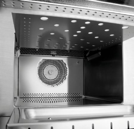 Four snacking professionnel à commandes tactiles argenté 17 litres - Bartscher - 120751