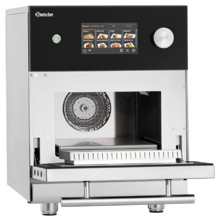 Four professionnel snacking sur four couleur argenté commande électronique volume 17 litres - Bartscher - 120768