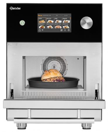 Four professionnel snacking sur four couleur argenté commande électronique volume 17 litres - Bartscher - 120768