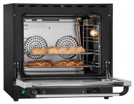 Four à convection professionnel monophasé commande manette MDI 1 niveaux - Bartscher - 120825