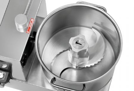 Cutter cuisine professionnel 1000 avec double lame, capacité 6 L - Bartscher - 120840