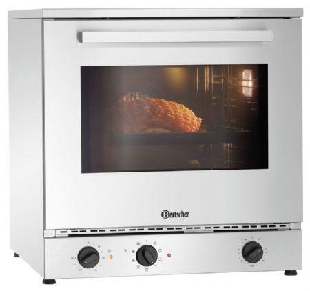 Four Convection professionnel MF6430 Monophasé 3 niveaux commandes mécaniques - Bartscher - 121782