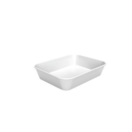 Plat de prsentation blanc - 150x190x40 mm