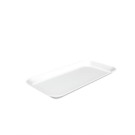Plat de prsentation blanc - 150x300x17 mm