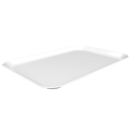 Plat de prsentation blanc - 280x420x17 mm