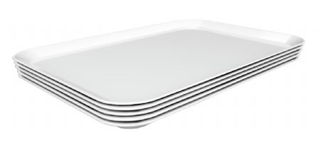 Plat de prsentation blanc - 280x420x17 mm
