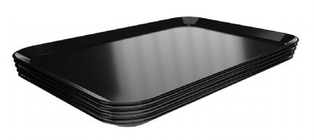 Plat de prsentation noir - 280x420x17 mm
