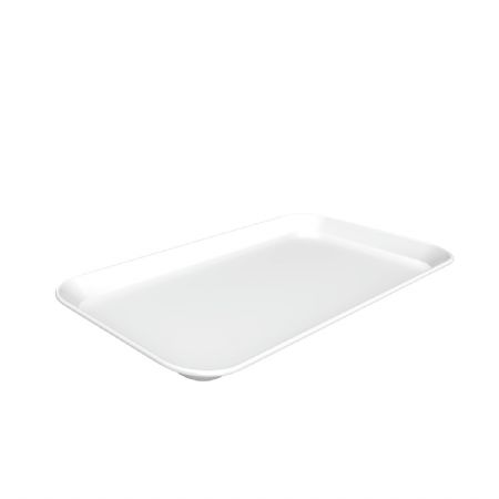 Plat de prsentation blanc - 190x300x17 mm