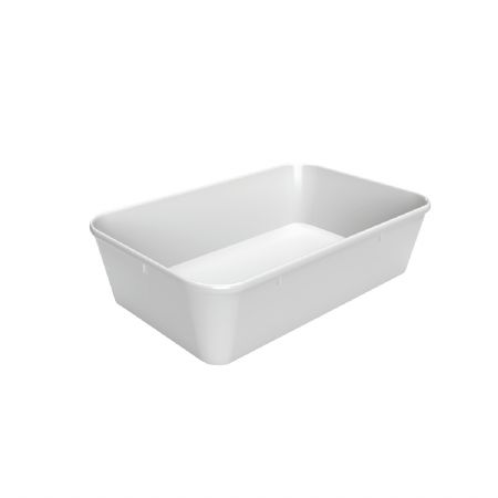 Plat de prsentation blanc - 190x300x80 mm