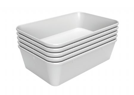 Plat de prsentation blanc - 190x300x80 mm