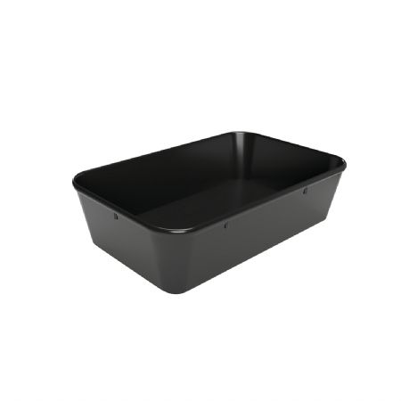 Plat de prsentation noir - 190x300x80 mm